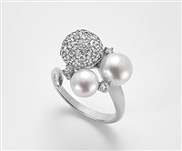 Anello Mikiko Donna Mademoiselle in Argento MA7161A4BIANCO0-15 - MA7161A4BIANCO0-15